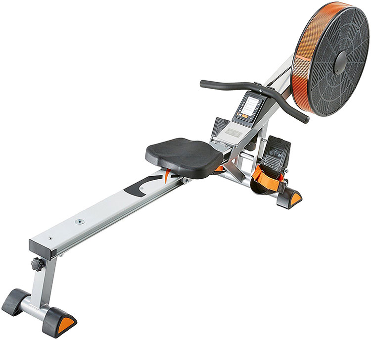 Dhshoping Body sculpture rowing machine load bearing 150kg for home use 12 files can be adjusted led display time distance number of times calories,